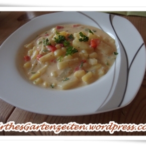 [Rezept] Vegetarische Kohlrabi-Suppe mit Frischkäse – schnell und lecker